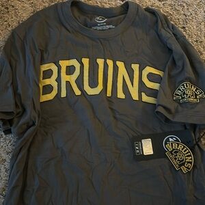 Comfortable Boston bruins 100 centennial Tee Medium brand new with tags